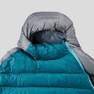 FORCLAZ - Trekking Sleeping Bag, MT900 10C, Down, Granite