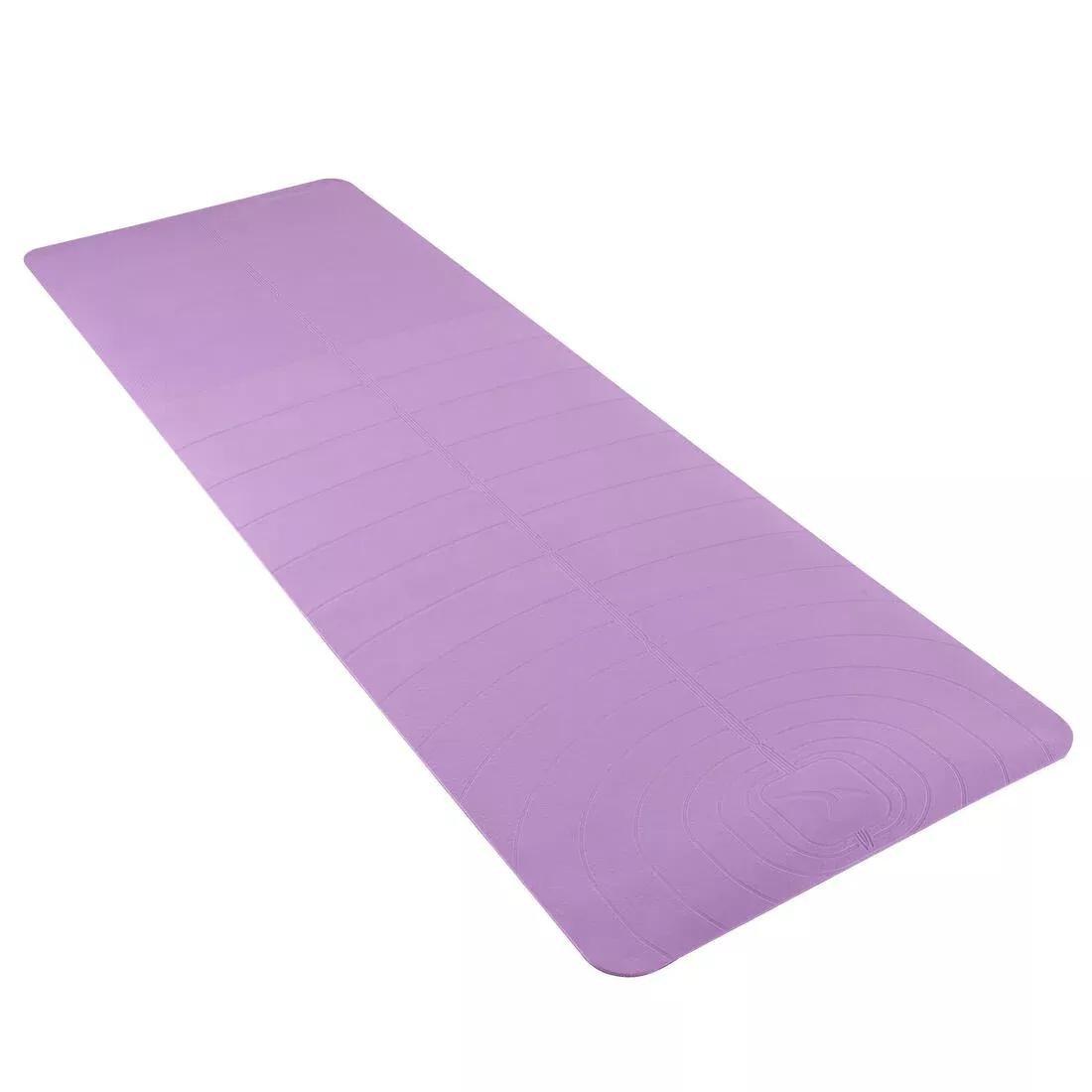 Light Yoga Mat, Orange, No Color, large image number 2