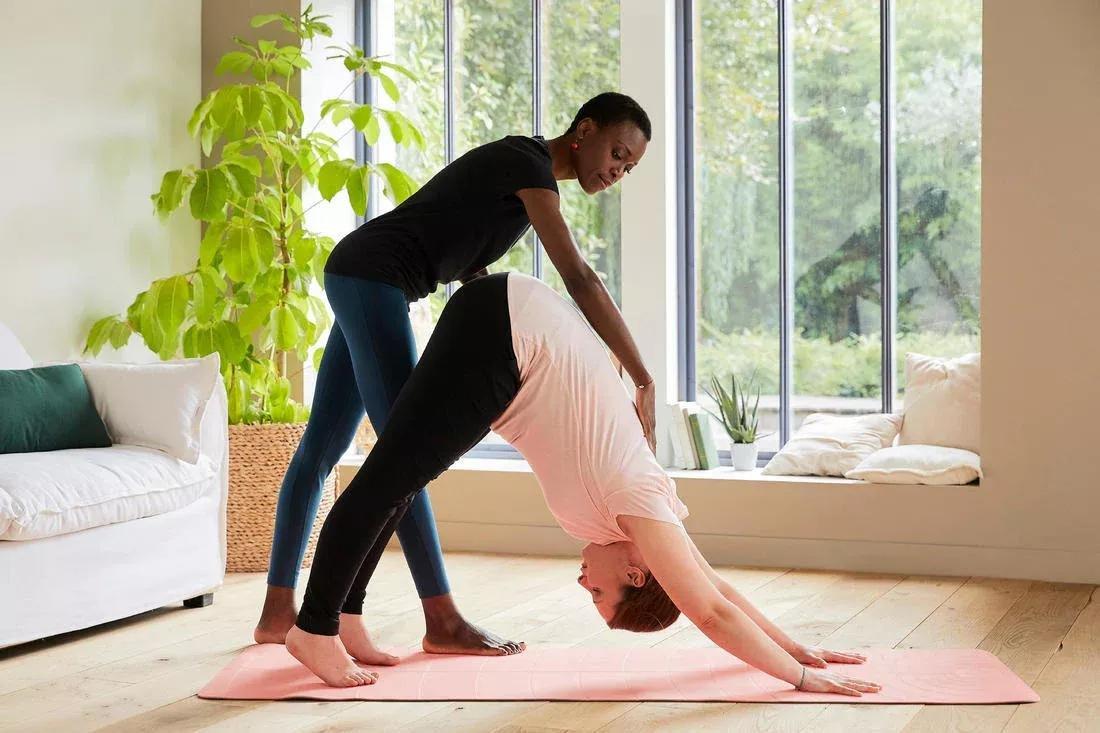 Light Yoga Mat, Orange, No Color, large image number 3