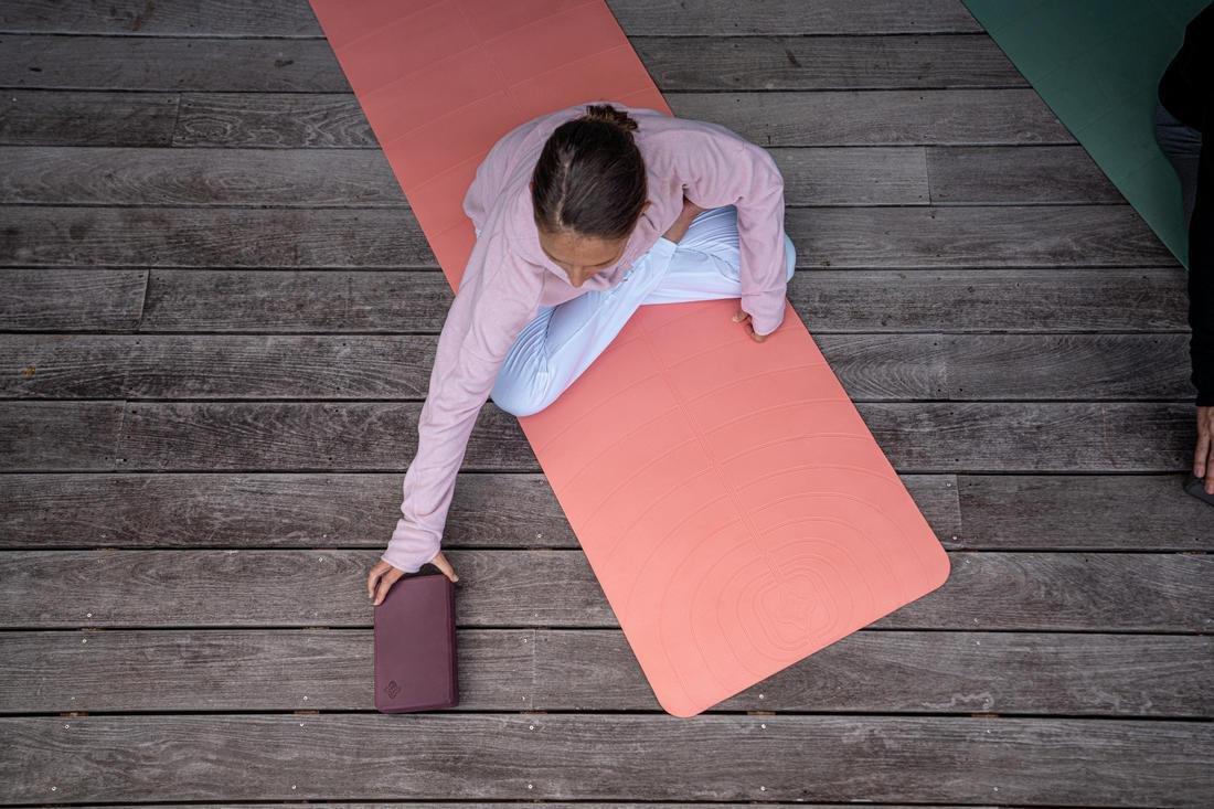 Light Yoga Mat, Orange, No Color, large image number 6