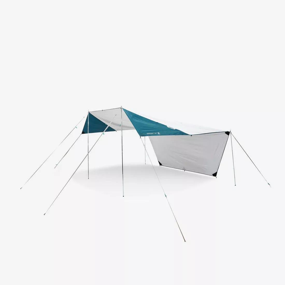 Multifunction Tarp Camping Shelter - Fresh XL, Brown, No Color, medium
