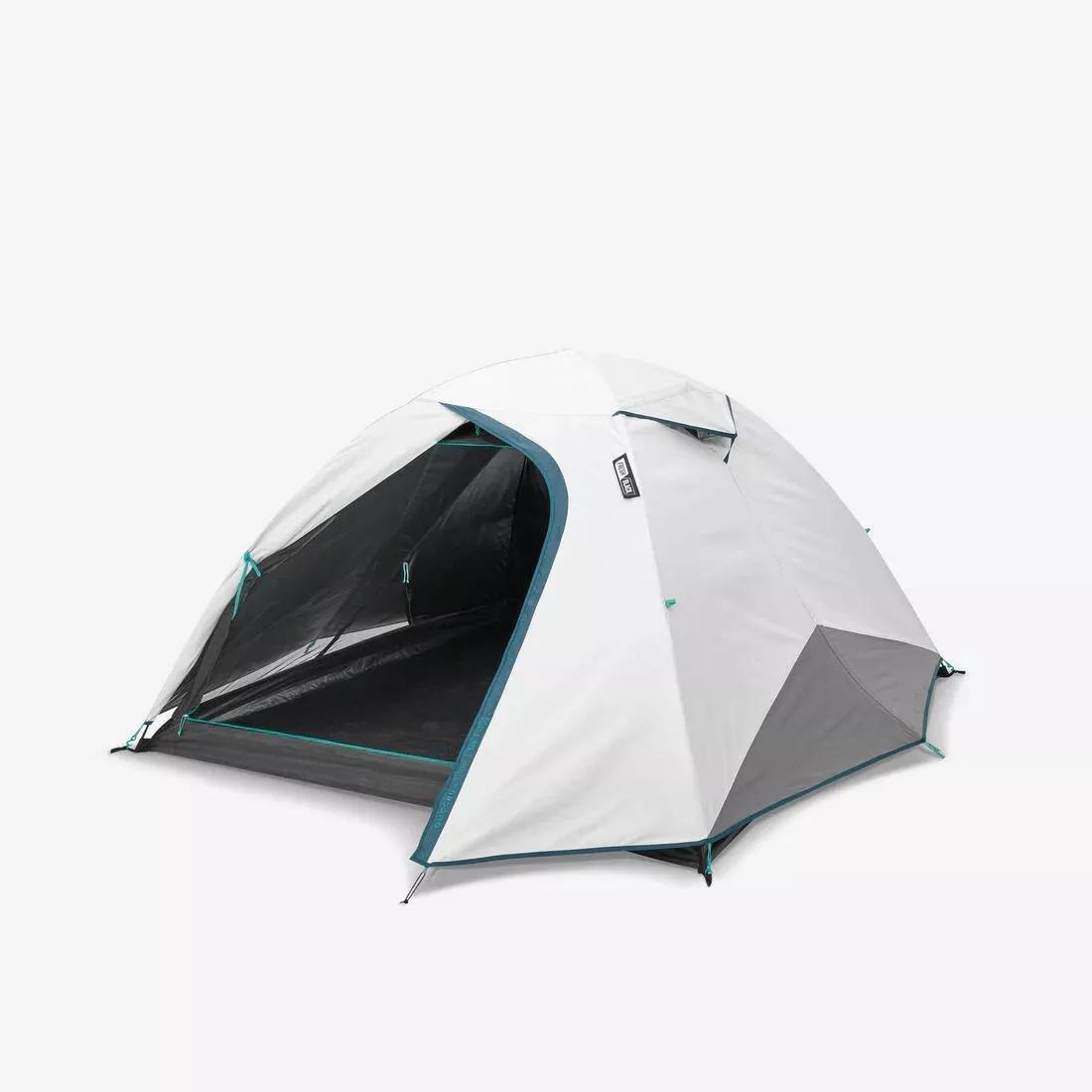 Camping Tent - Mh100 3 Person, Iced Coffee, , medium