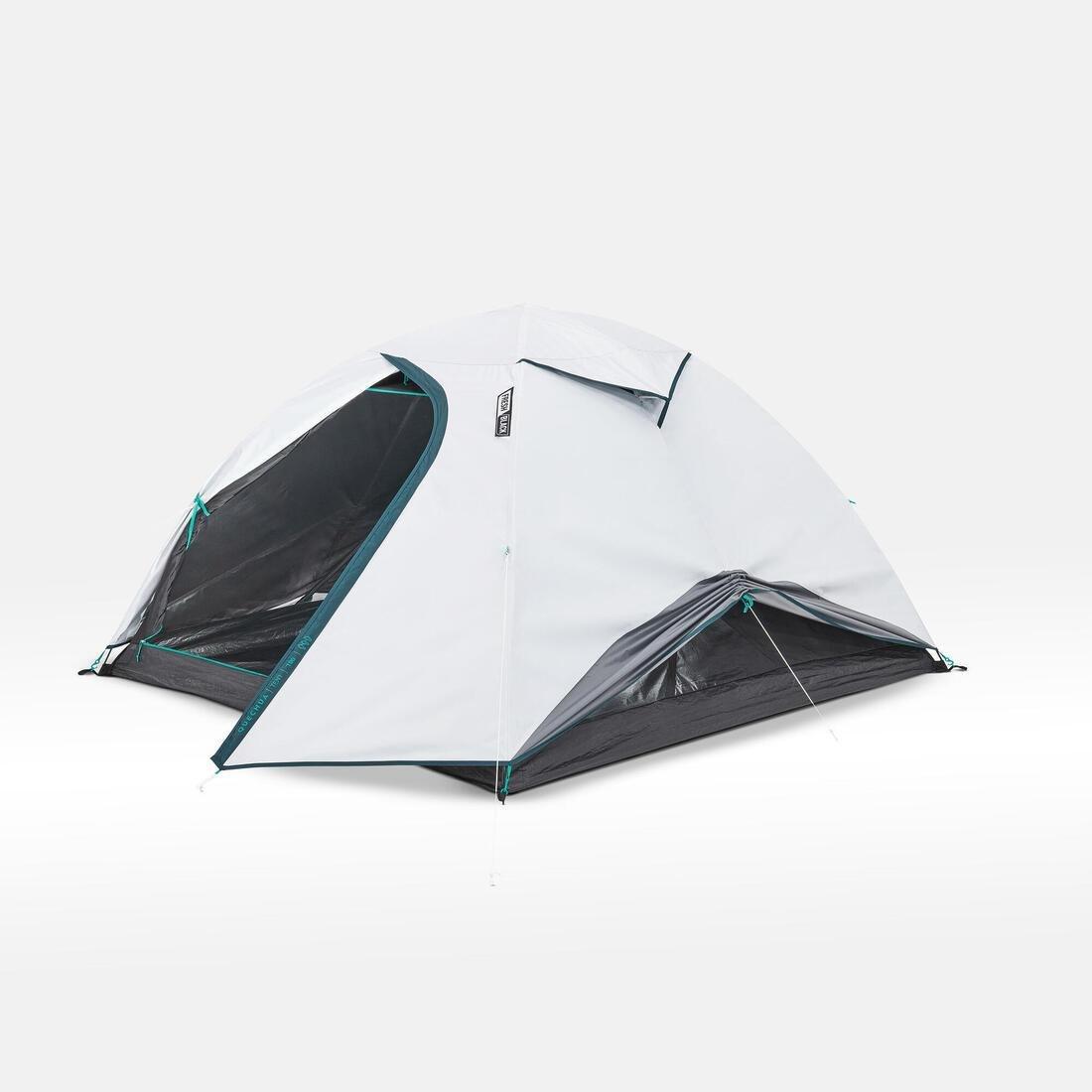 Camping Tent - Mh100 3 Person, Iced Coffee, No Color, medium