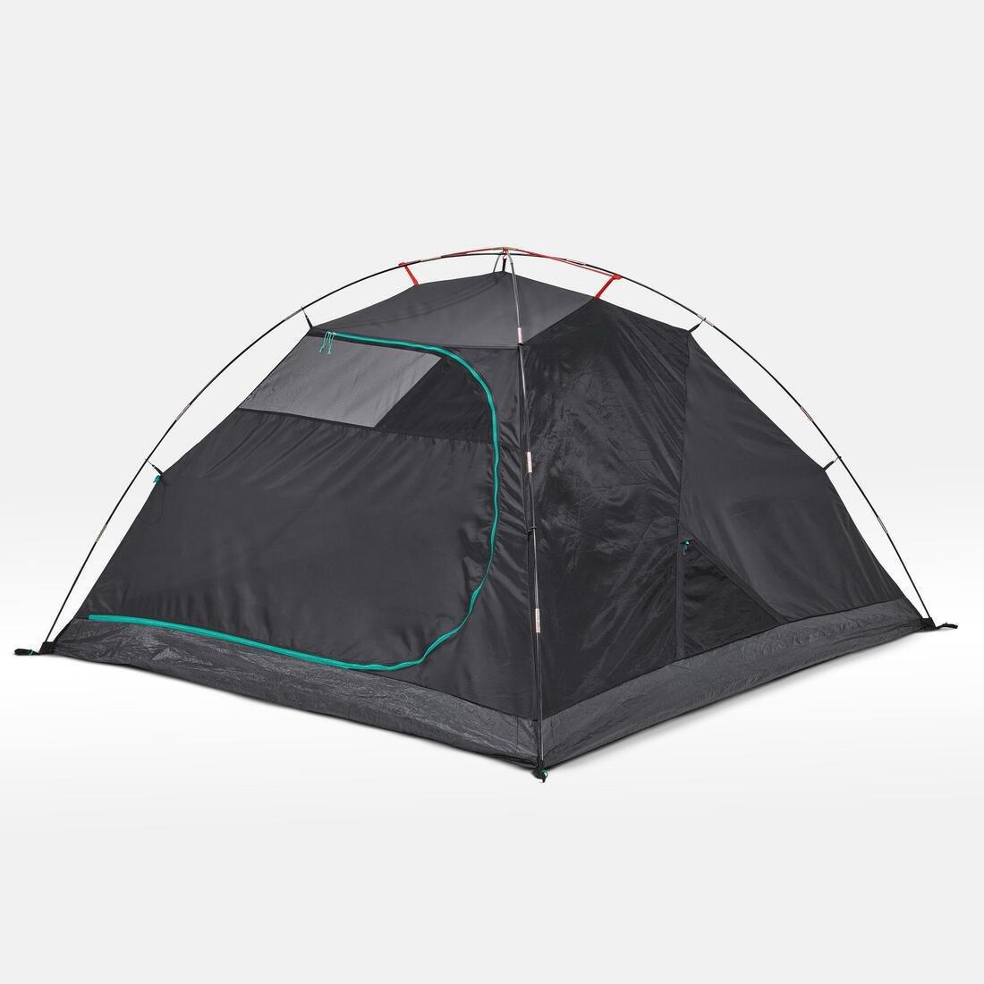 Camping Tent - Mh100 3 Person, Iced Coffee, No Color, medium