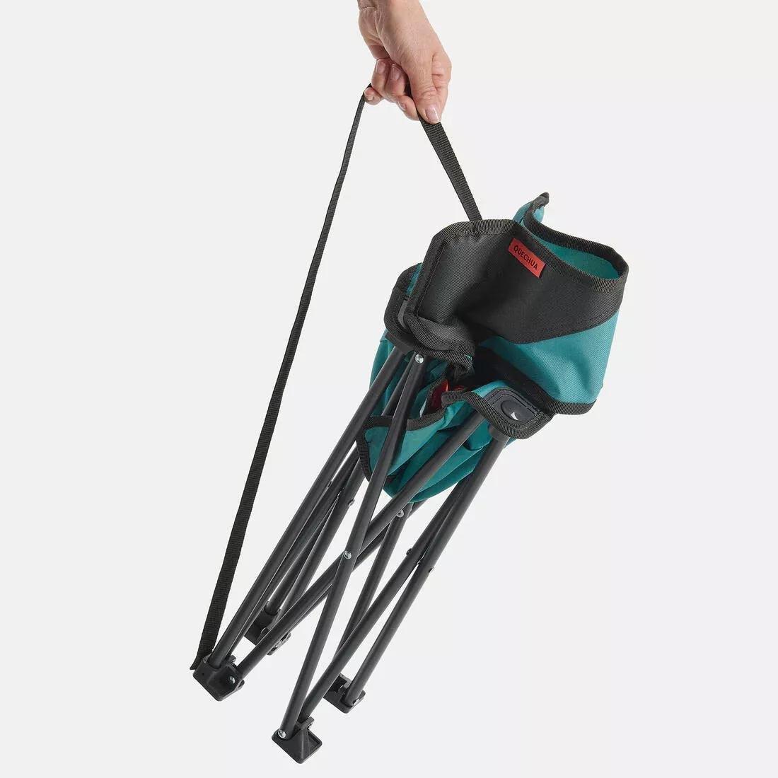 Low Folding Camping Chair Mh100, Blue, No Color, large image number 14