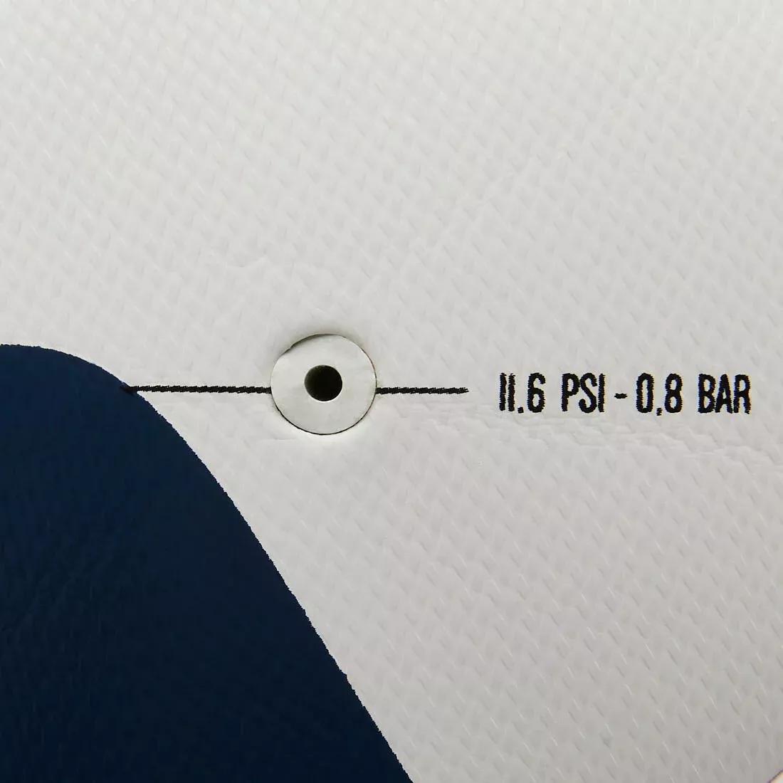 F100 Hybrid Football Ball, Fluo Blood Orange, No Color, large image number 9