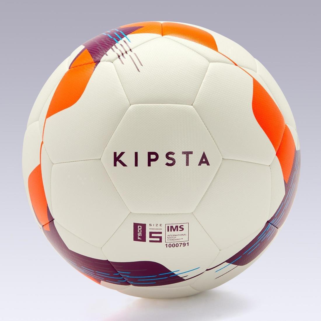 F100 Hybrid Football Ball, Fluo Blood Orange, , large image number 10