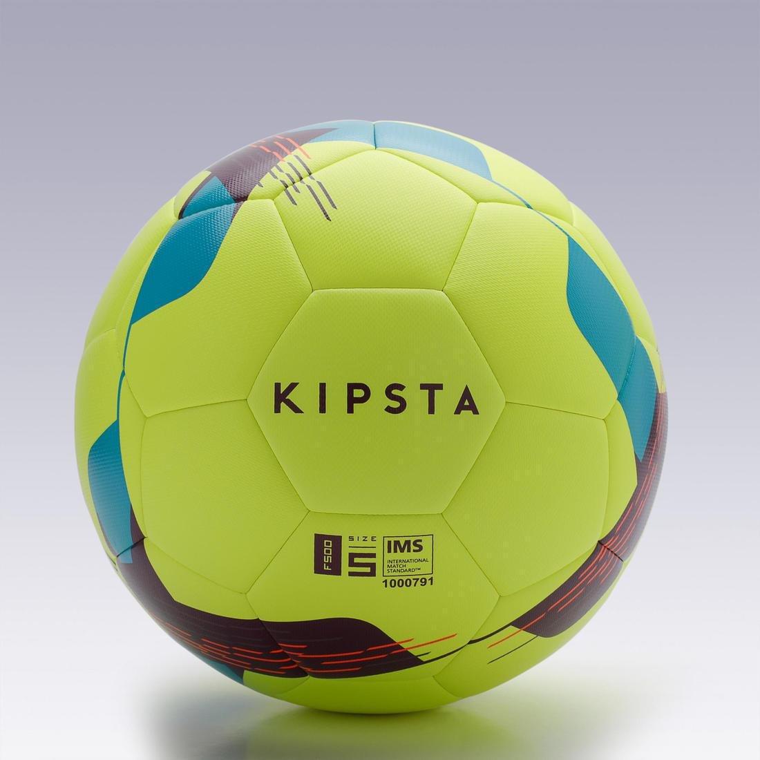 F100 Hybrid Football Ball, Fluo Blood Orange, , large image number 12