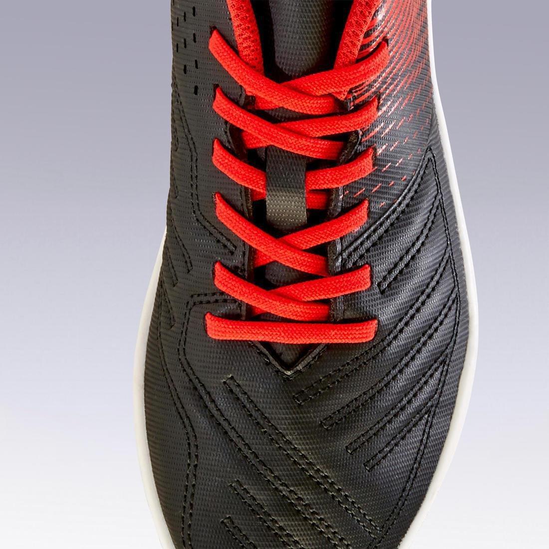 Hard Ground Football Boots Agility 100FG, Black/Red, No Color, large image number 4