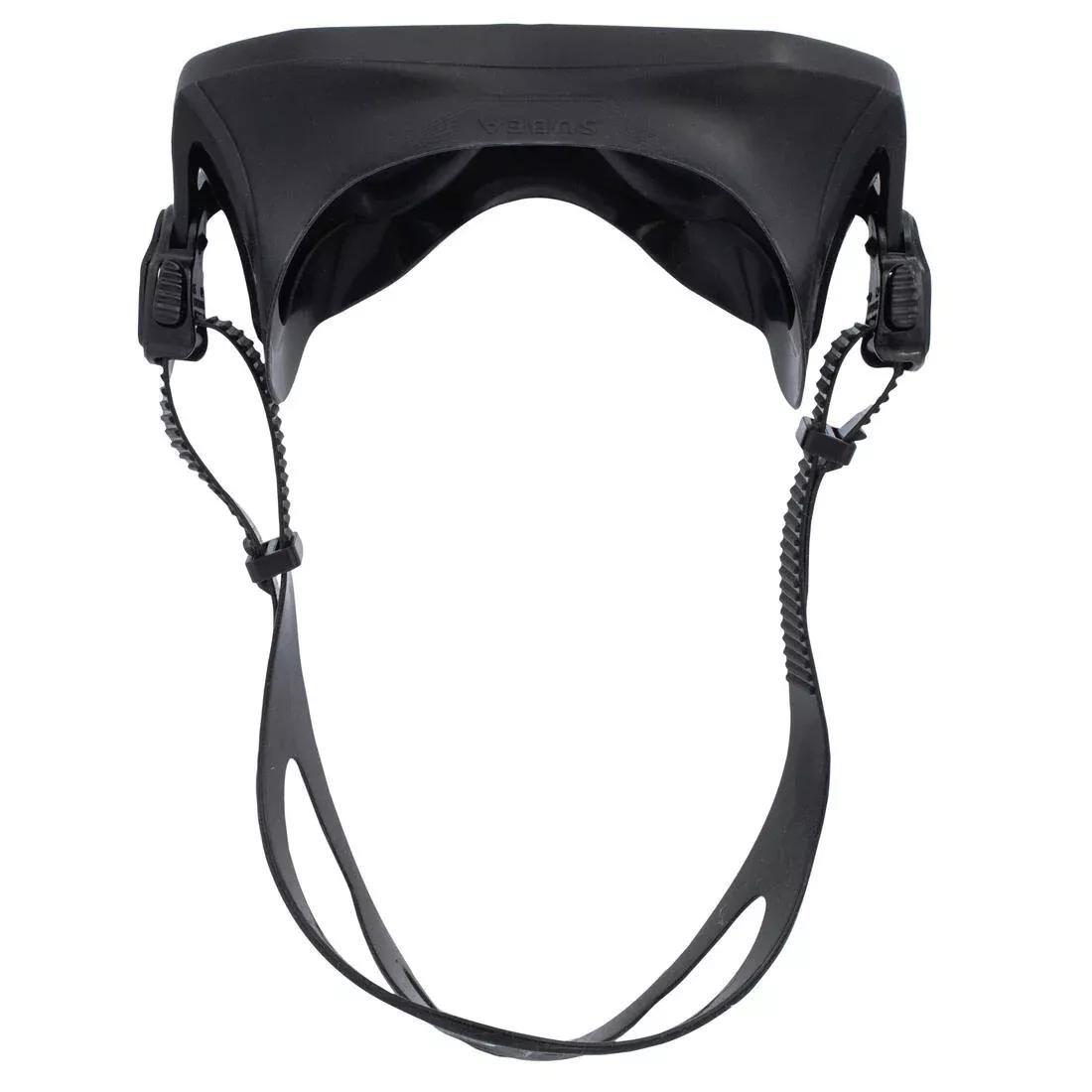 BLACK Scuba mask - 500 Mono, No Color, large image number 3