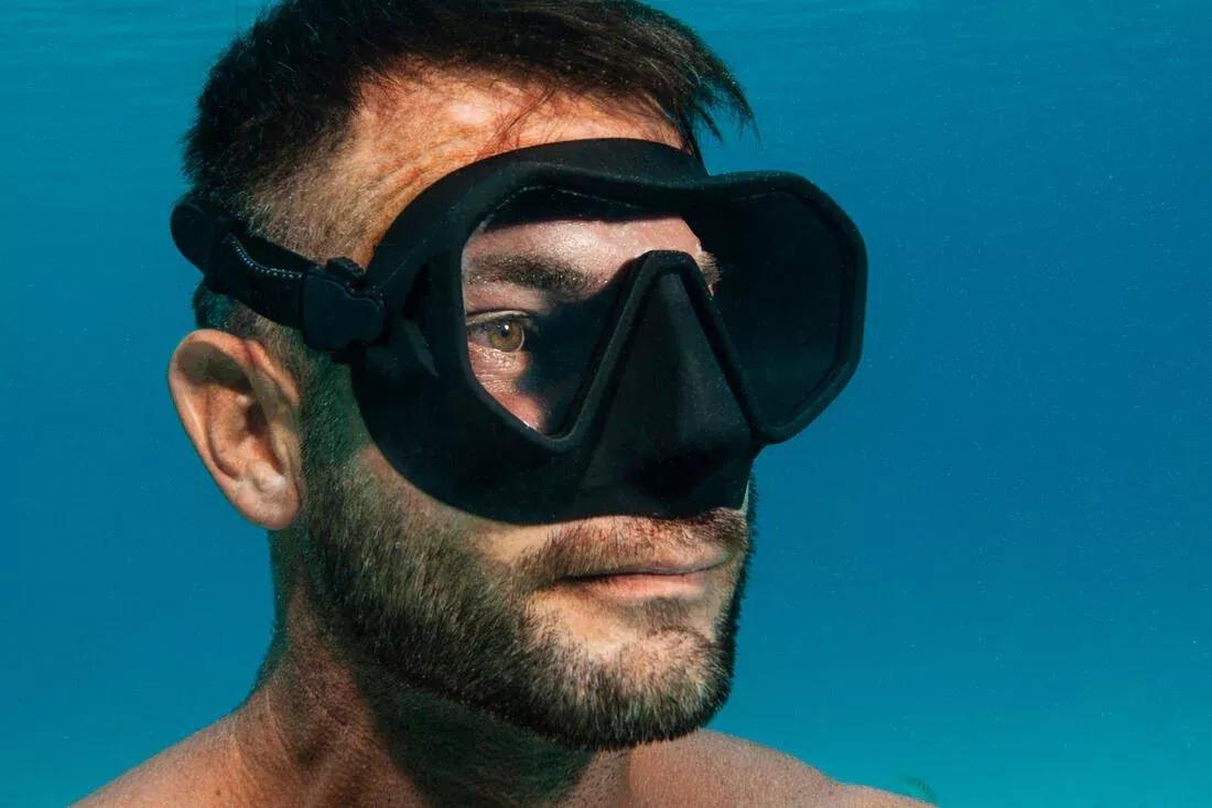 BLACK Scuba mask - 500 Mono, No Color, large image number 7