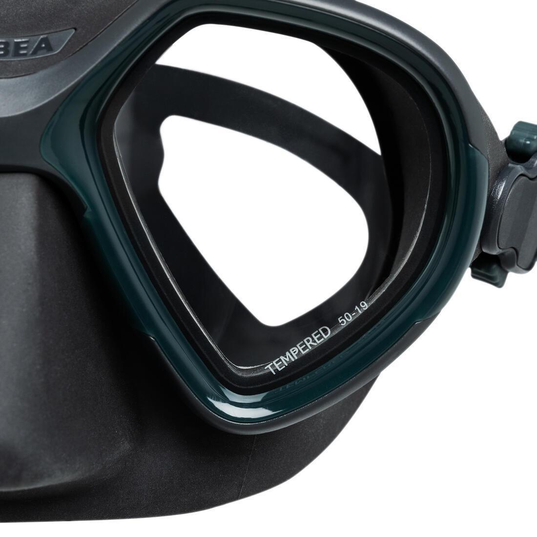Diving mask small-volume 500 dual, , large image number 8