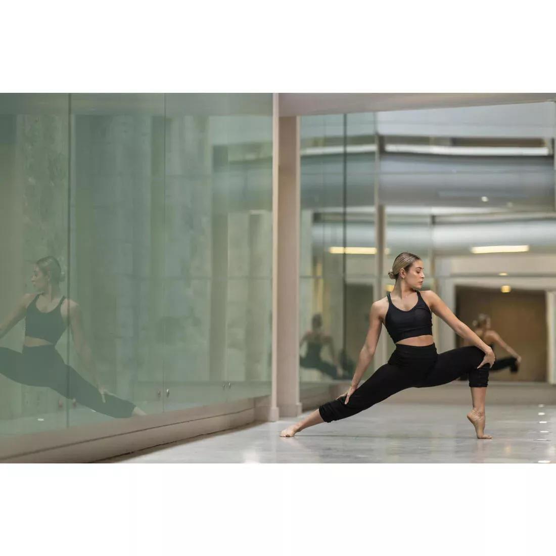 Women Loose Modern Dance Bottoms, Black, 5401_000, large image number 6