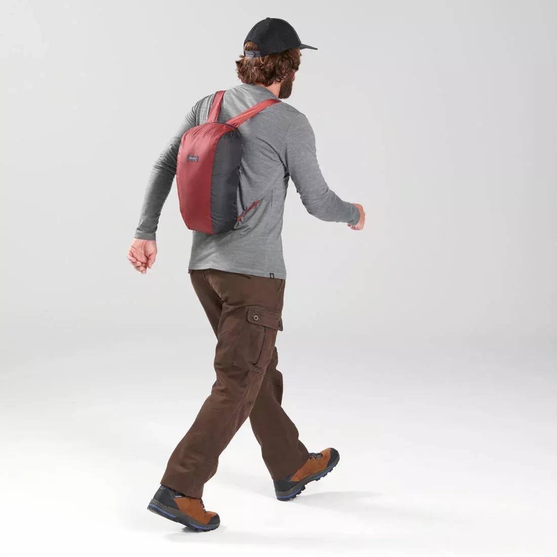 Compact Travel Trekking Backpack Travel, Mahogany, No Color, large image number 12