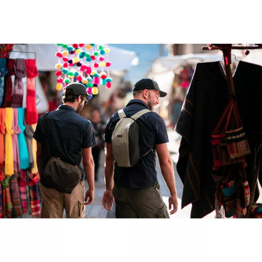 Travel 100 10L Foldable Pocket Backpack, Grey, No Color, large image number 11