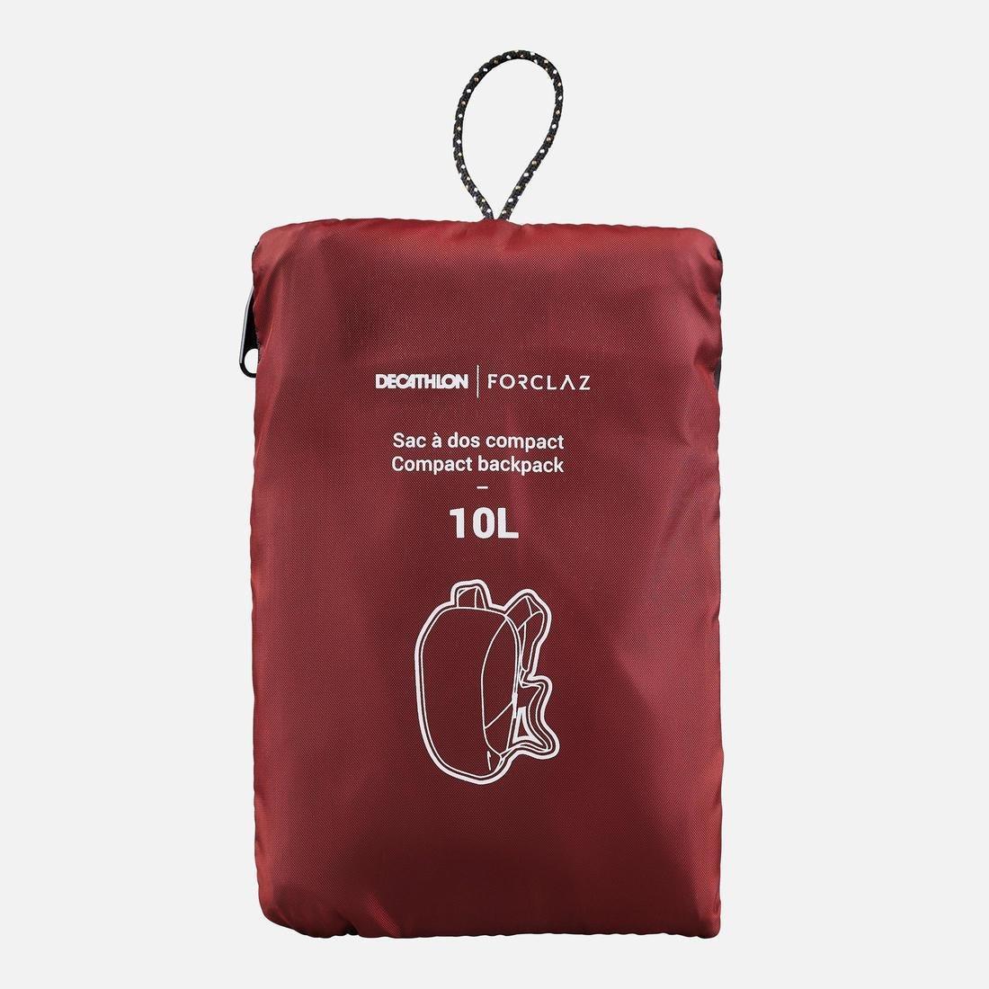 DEFAULT Foldable backpack 10L -  Travel, No Color, large image number 11