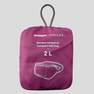 FORCLAZ - Travel Trekking 100 Compact Bum Bag, Purple