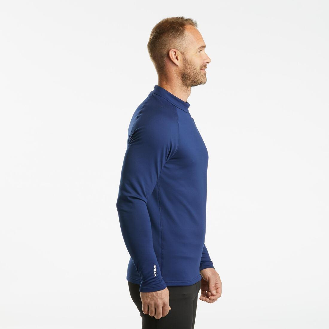 Mens Ski Base Layer Top, Black, , large image number 9