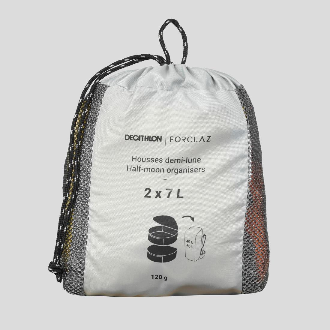 Trekking Half-Moon Storage Bag 2-Pack, Burnt Orange, No Color, large image number 2