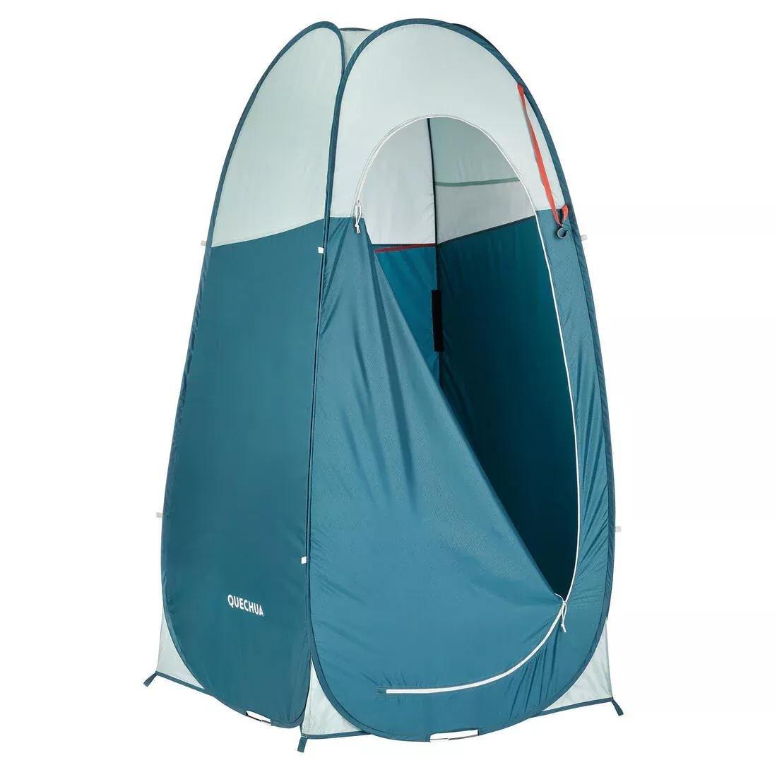 Camping Shower Cubicle, Blue, No Color, large image number 0