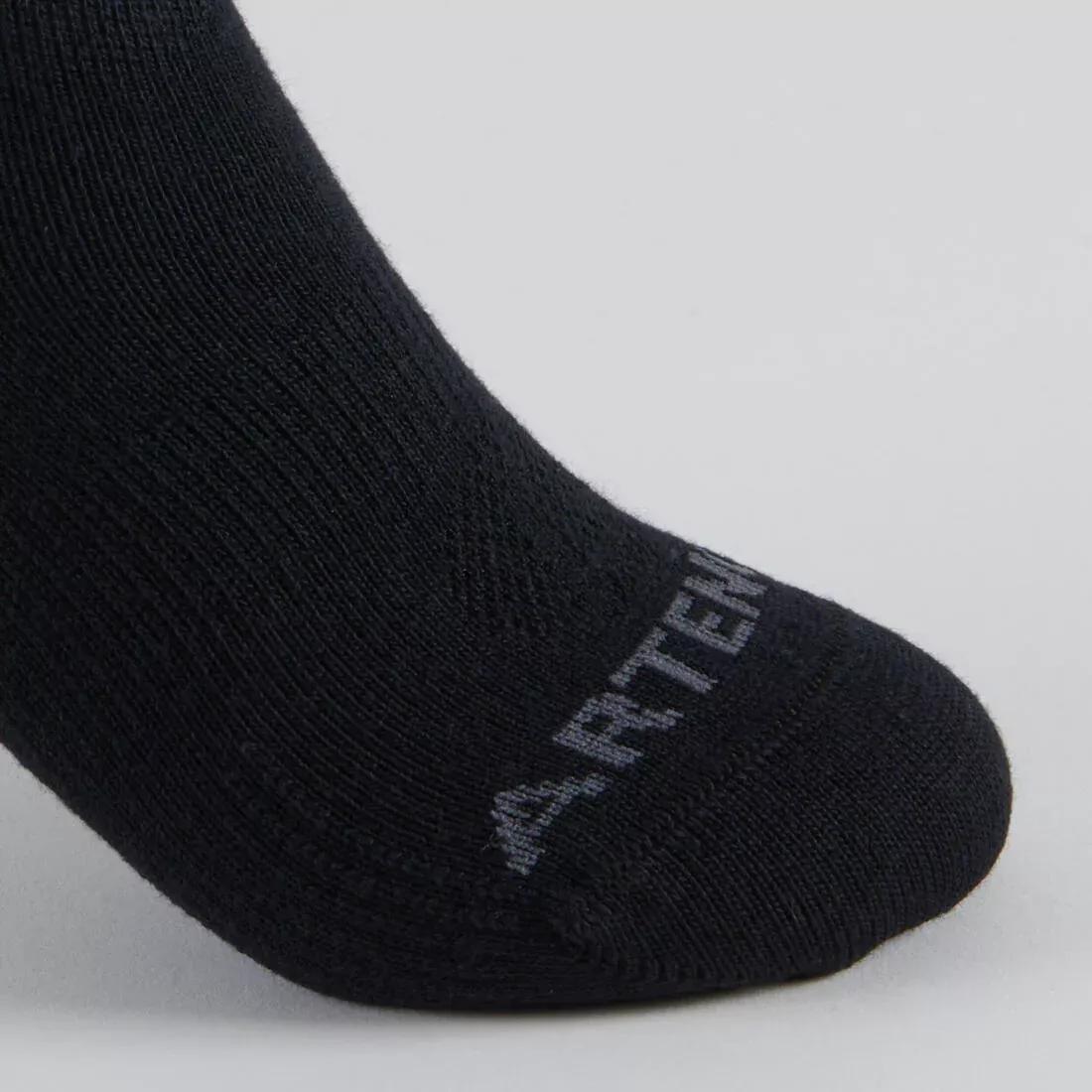 Kids Unisex Low Tennis Socks - 3-Pack RS 160, Navy, No Color, large image number 14