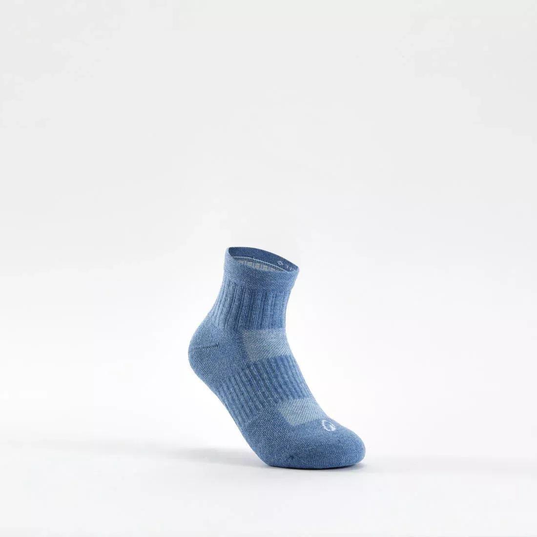 Kids Girls Mid-High Sports Socks - Tri-Pack RS 500, Pink, No Color, medium