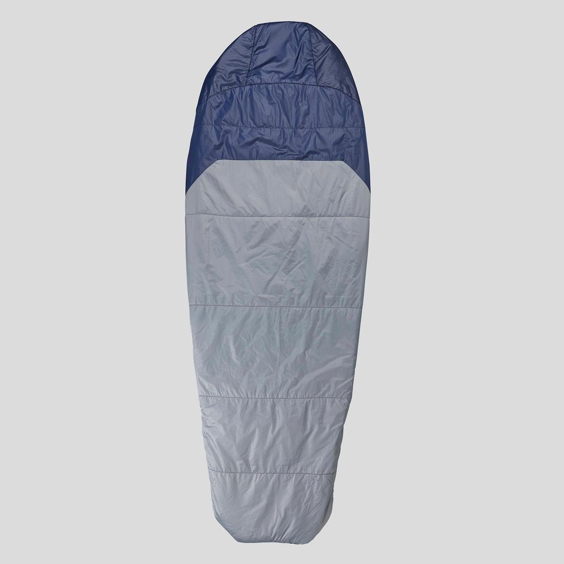 Trekking Sleeping Bag Mt500, Navy, , large image number 2