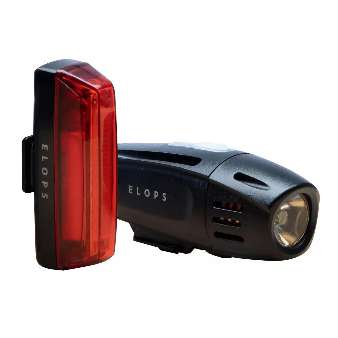 ST LED USB Front/Rear Bike Light Set, No Color, medium