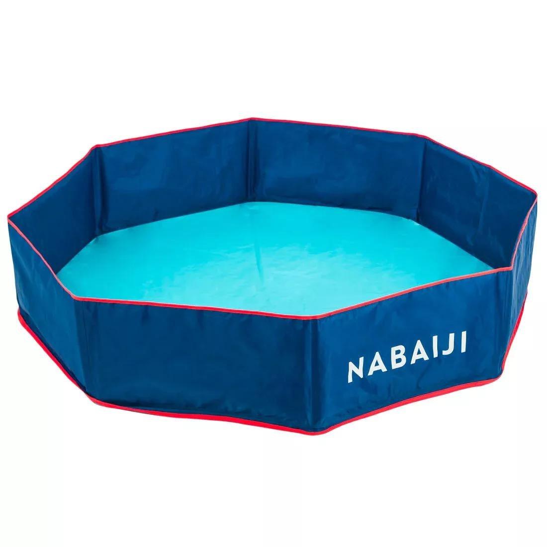 NABAIJI - Swimming Tidipool Kids Paddling Pool With Waterproof Carry Bag, Petrol Blue