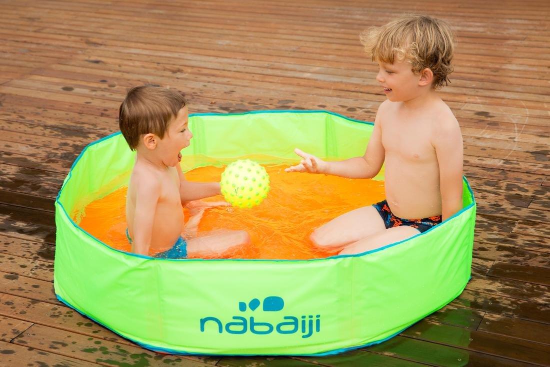 NABAIJI - Swimming Tidipool Kids Paddling Pool With Waterproof Carry Bag, Petrol Blue