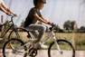 BTWIN - Kids' 20-inch robust single speed hybrid bike, white