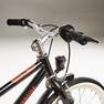 BTWIN - 20 inch kids hybrid bike riverside 500 6-9 years, BLACK