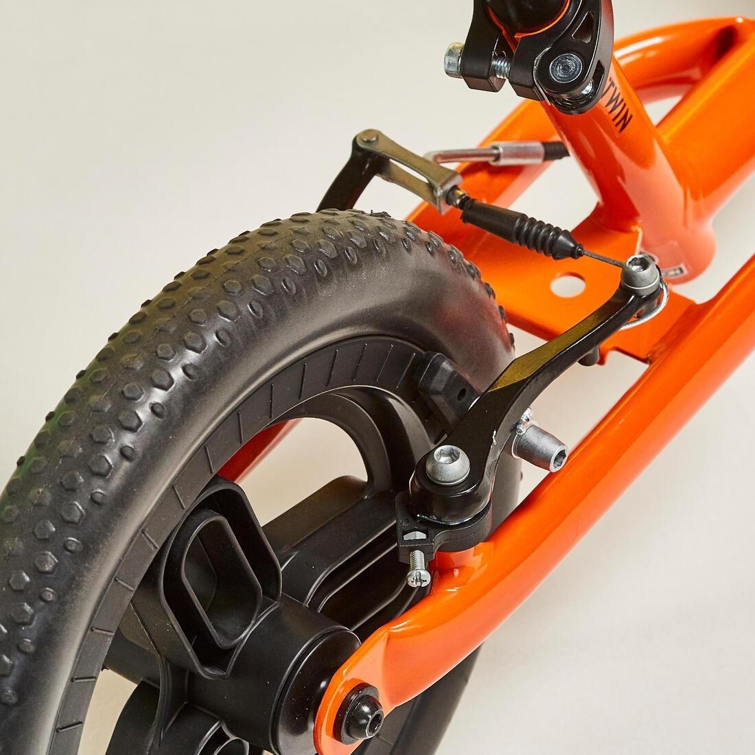 Kids Unisex Balance Bike Run Ride - 500, Orange, No Color, large image number 1