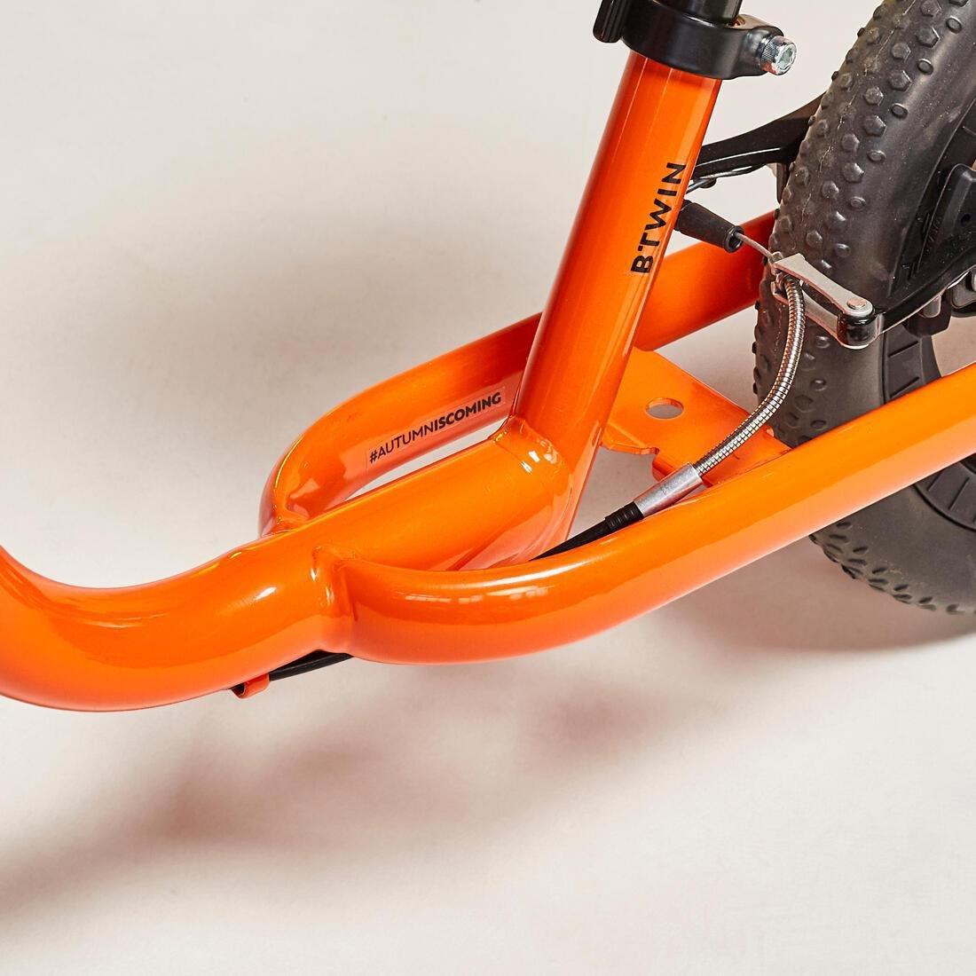 Kids Unisex Balance Bike Run Ride - 500, Orange, No Color, large image number 3