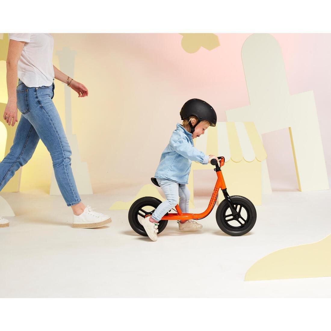 Kids Unisex Balance Bike Run Ride - 500, Orange, No Color, medium
