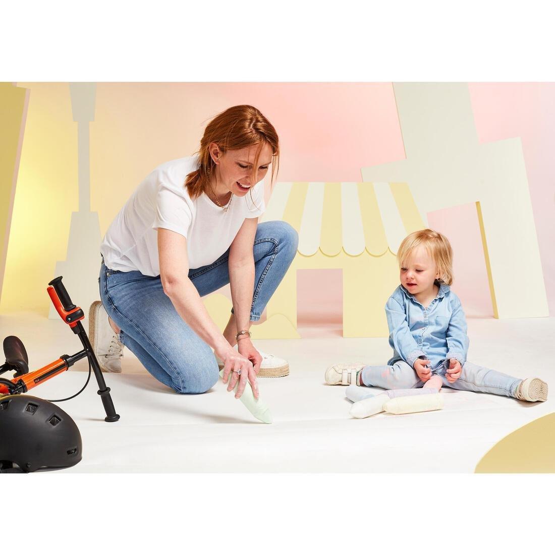 Kids Unisex Balance Bike Run Ride - 500, Orange, No Color, medium