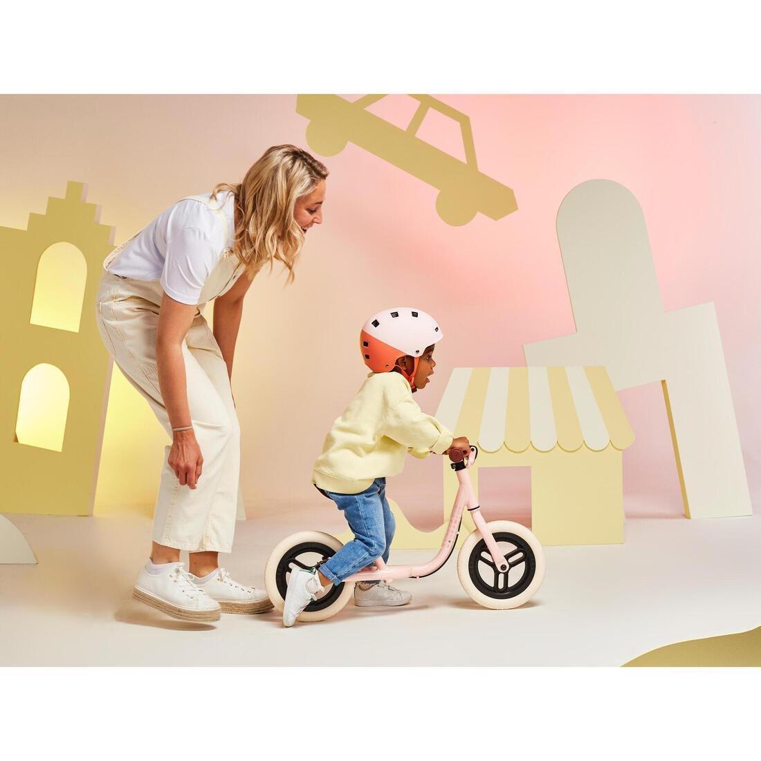 Kids Unisex Balance Bike Runride - 500, Pink, No Color, medium
