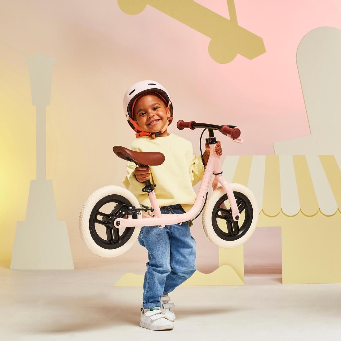 Kids Unisex Balance Bike Runride - 500, Pink, No Color, large image number 2