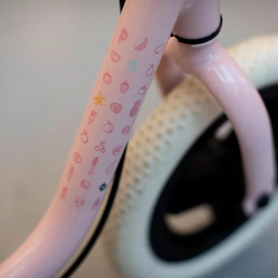 Kids Unisex Balance Bike Runride - 500, Pink, No Color, large image number 5