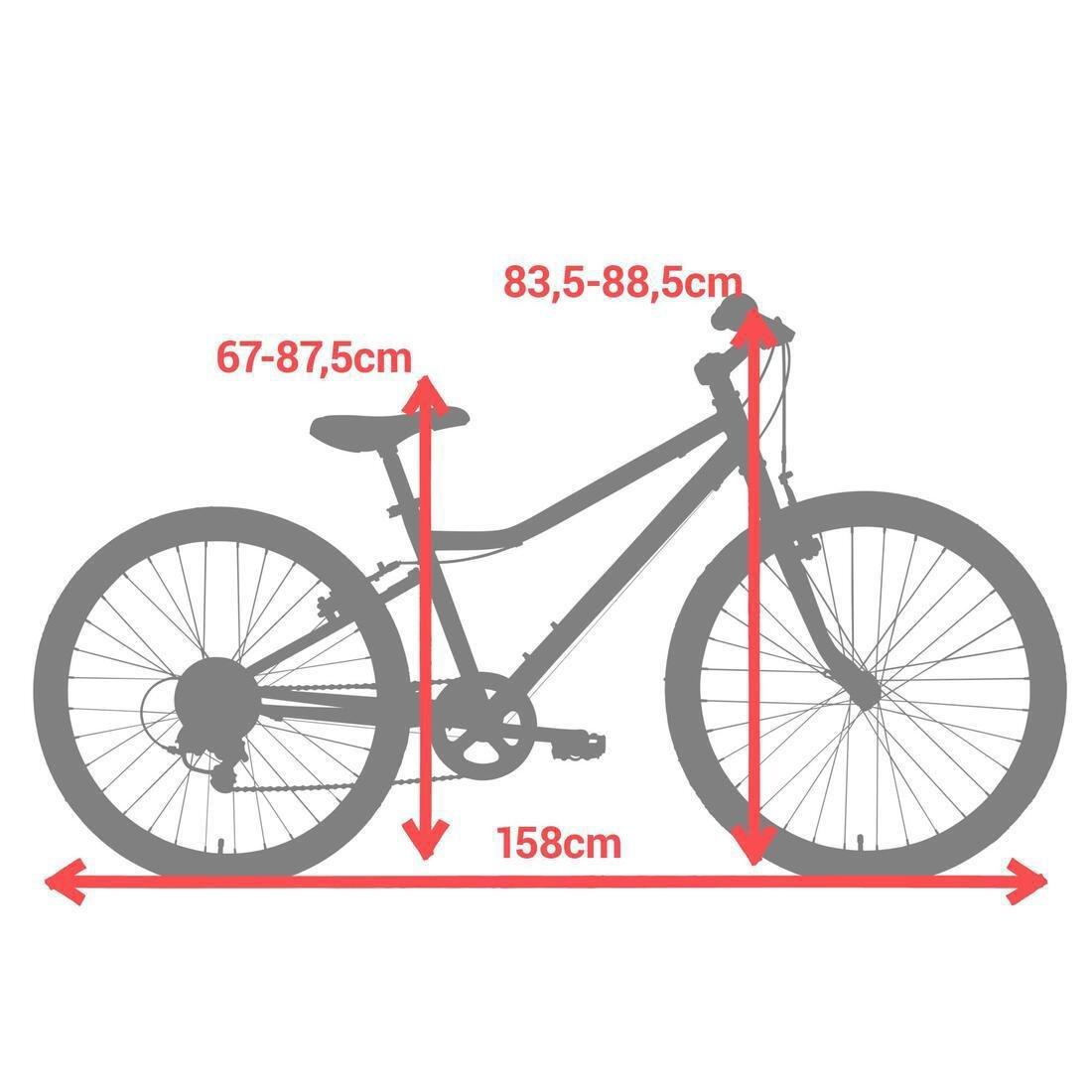 DEFAULT Kids' 9-12 Years 24 Hybrid Bike Riverside 100, , large image number 12