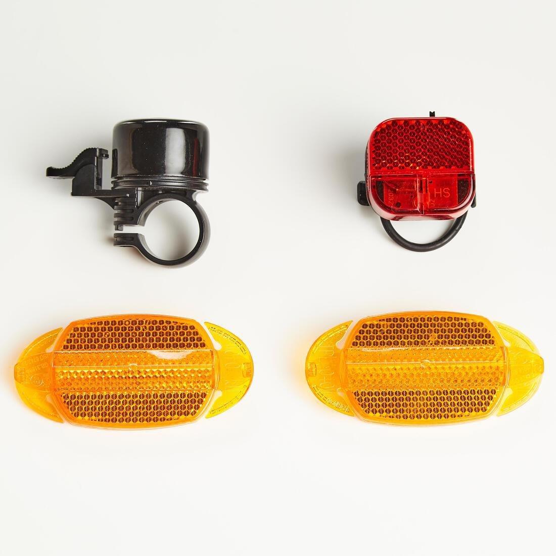 Kids Unisex 24 Inch Hybrid Bike Riverside - 500 9-12 Years, Black, No Color, medium