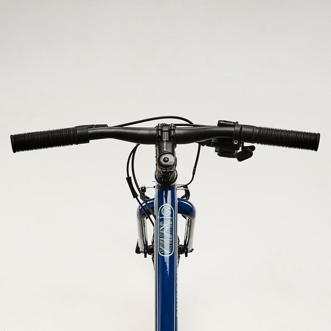 PRUSSIAN BLUE Kids' 9-12 Years 26 Hybrid Bike Riverside 900, No Color, large image number 11