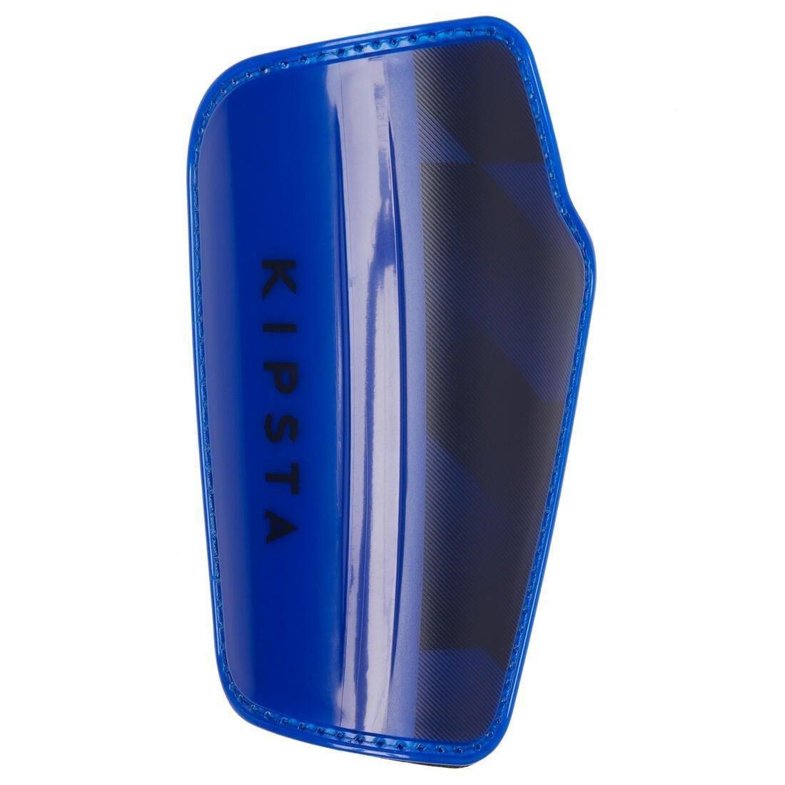 KIPSTA - Kids Football Shin Pads F500 Viralto, Bright Indigo