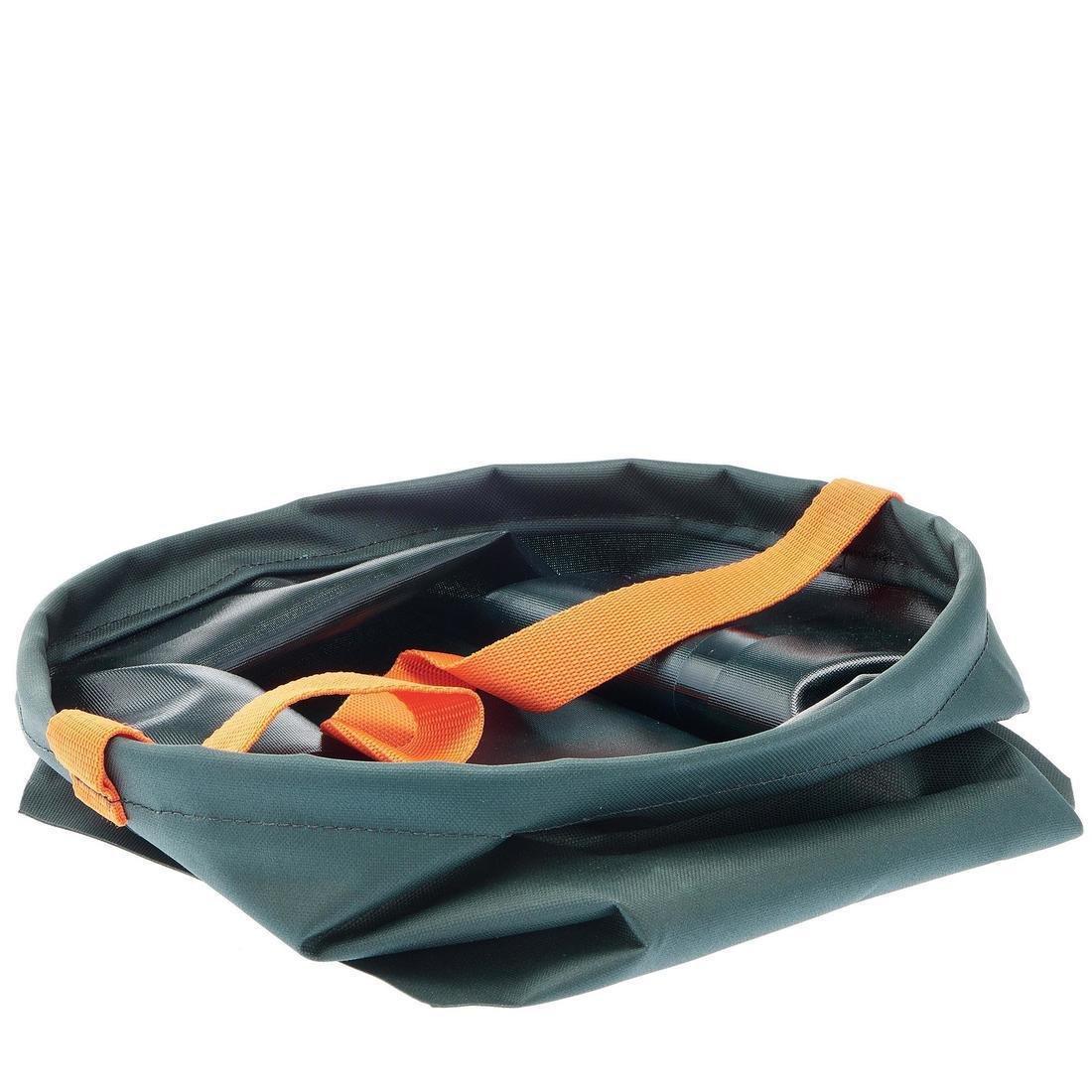 QUECHUA - Folding Camping Bowl, Black