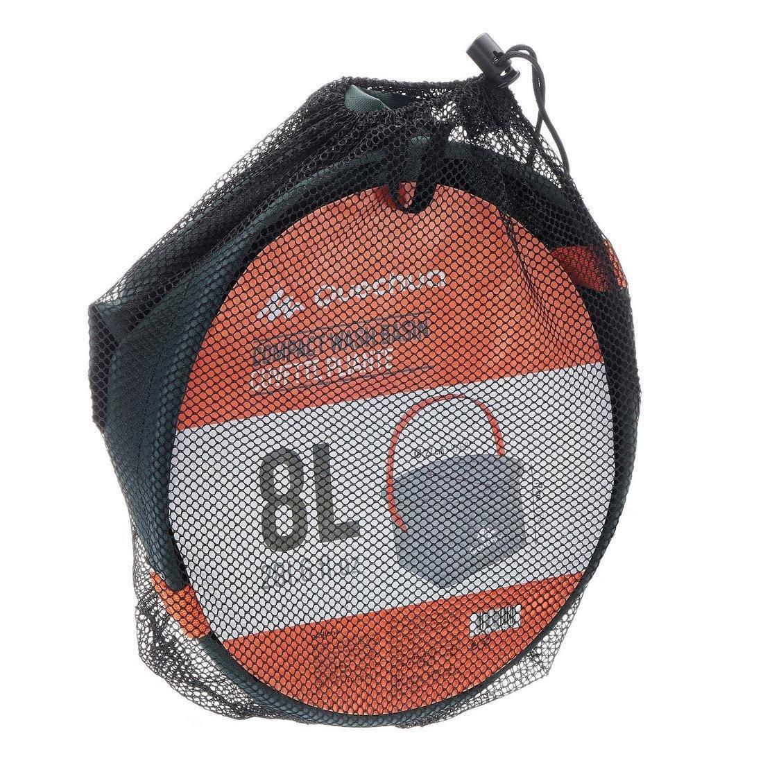Folding Camping Bowl, Black, No Color, large image number 9