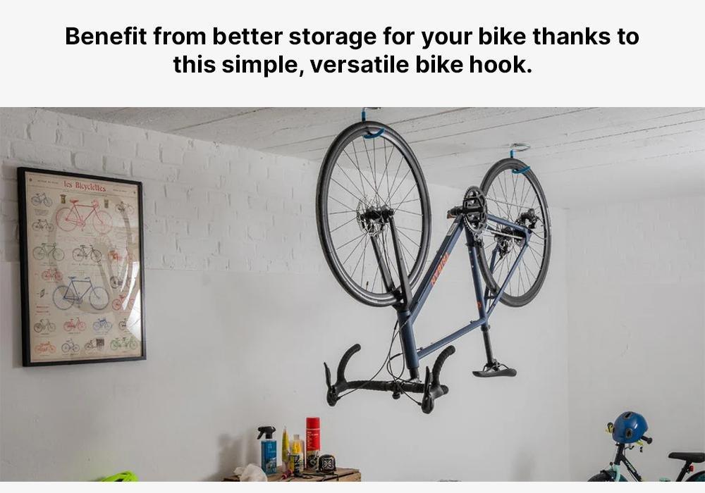 1-Bike Wall and Ceiling Rack, No Color, medium