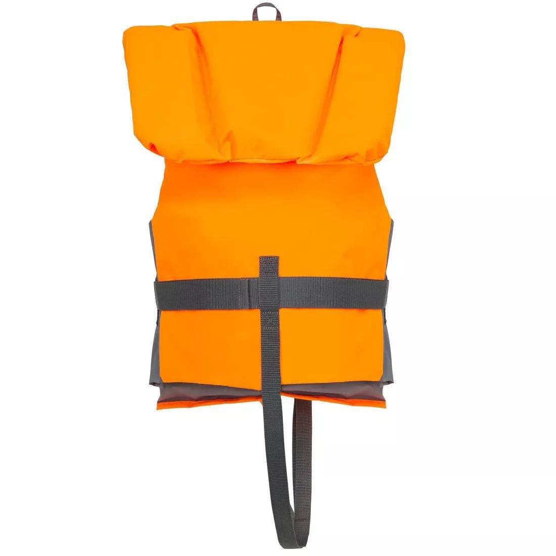Adults Foam Life Jacket - LJ100N Easy, Orange, No Color, large image number 4