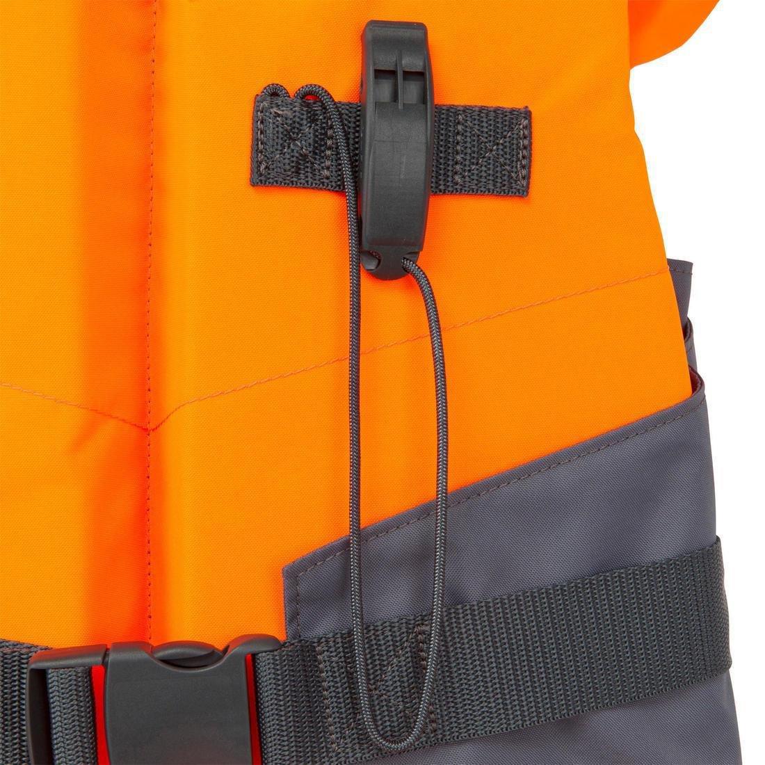 Adults Foam Life Jacket - LJ100N Easy, Orange, No Color, large image number 7
