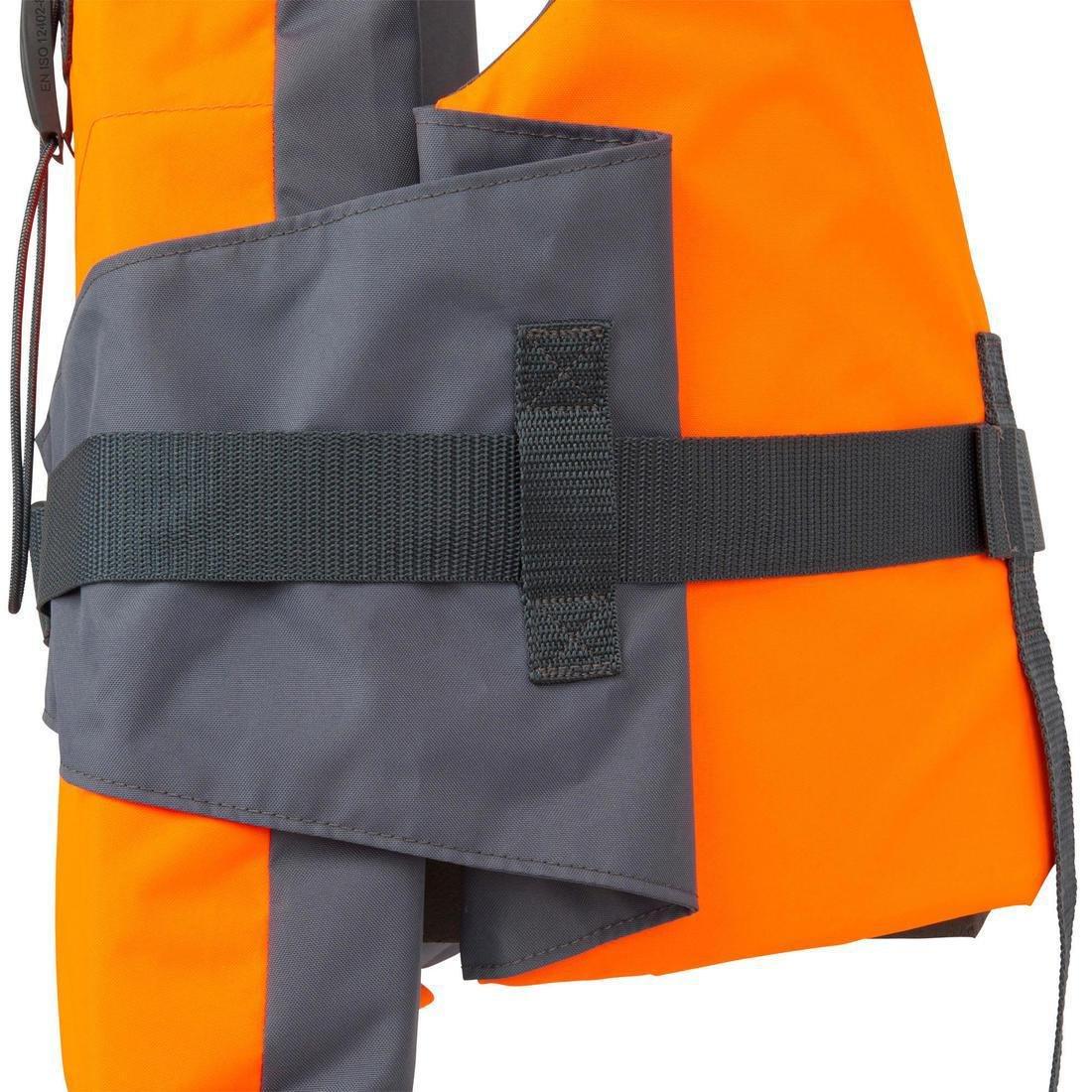 Adults Foam Life Jacket - LJ100N Easy, Orange, No Color, large image number 9