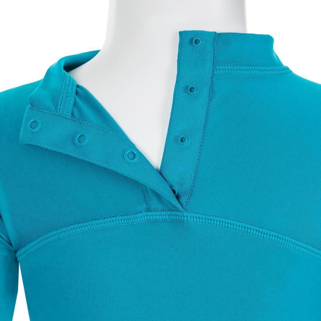 Kids Unisex Uv-Protection Short Sleeve T-Shirt, Teal Green, , large image number 3